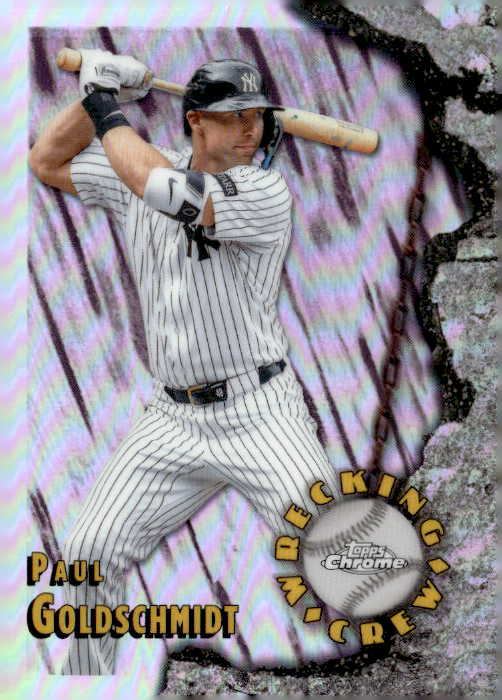 2026 Topps Chrome Paul Goldschmidt graded slab