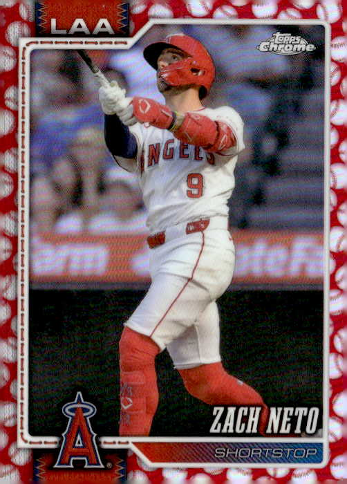 2026 Topps Chrome Zach Neto graded slab