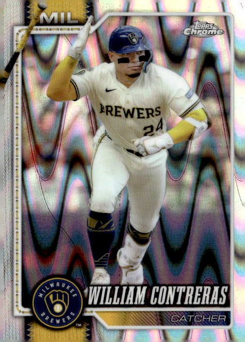 2026 Topps Chrome William Contreras graded slab