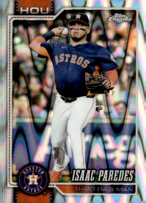 2026 Topps Chrome Isaac Paredes graded slab