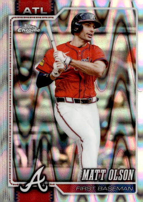 2026 TOPPS CHROME MATT OLSON graded slab