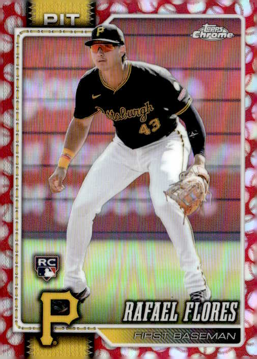 2026 Topps Chrome Rafael Flores graded slab