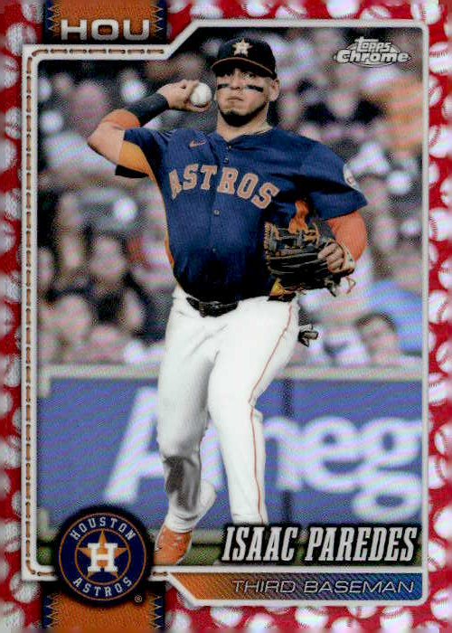 2026 Topps Chrome Isaac Paredes graded slab