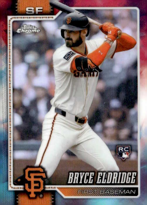 2026 TOPPS CHROME BRYCE ELDRIDGE graded slab