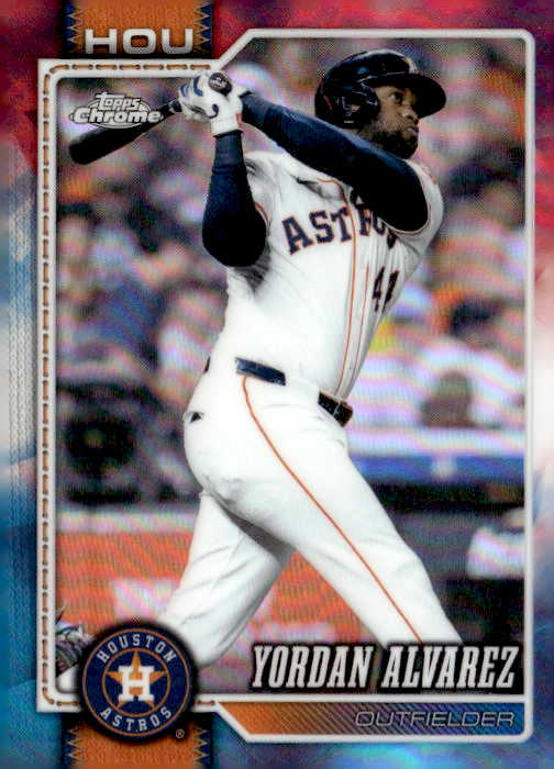 2026 Topps Chrome Yordan Alvarez graded slab