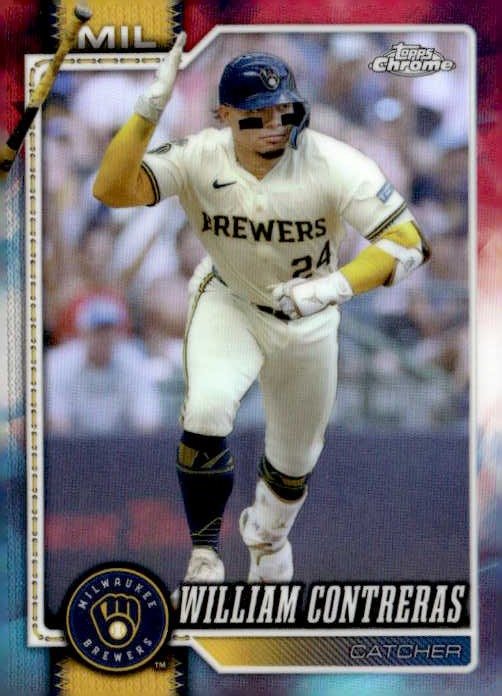 2026 Topps Chrome William Contreras graded slab