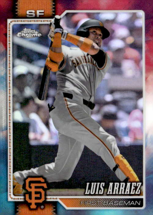 2026 Topps Chrome Luis Arraez graded slab