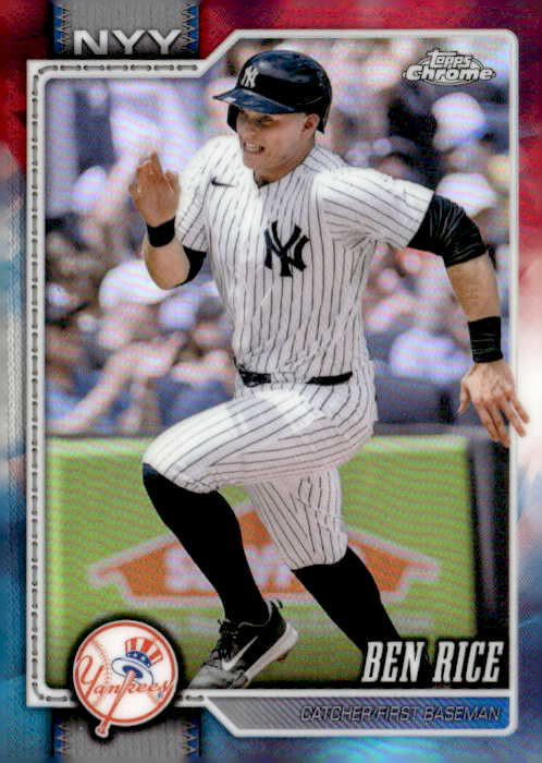2026 Topps Chrome Ben Rice graded slab
