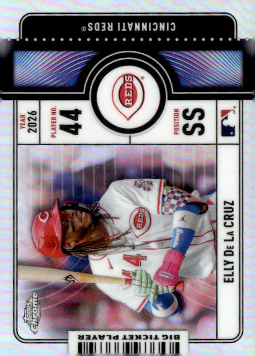 2026 TOPPS CHROME ELLY DE LA CRUZ graded slab