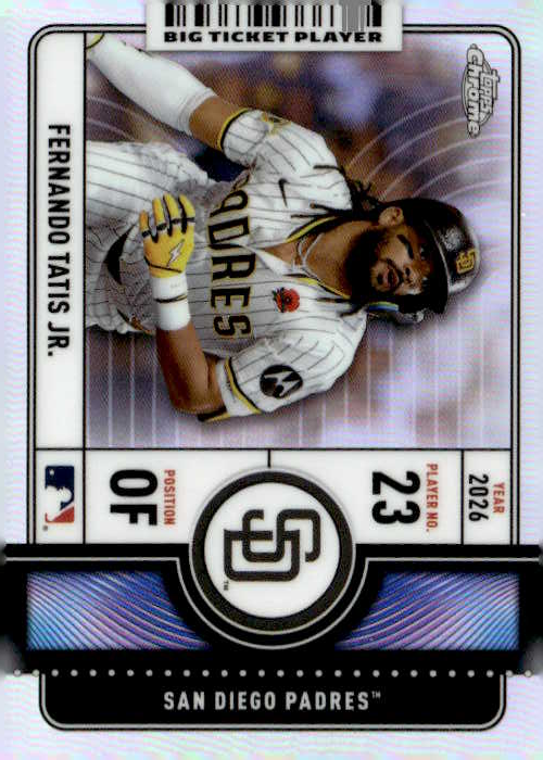 2026 Topps Chrome Fernando Tatis Jr. graded slab