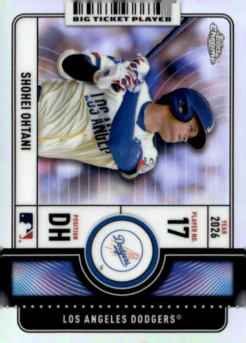 2026 Topps Chrome Shohei Ohtani graded slab