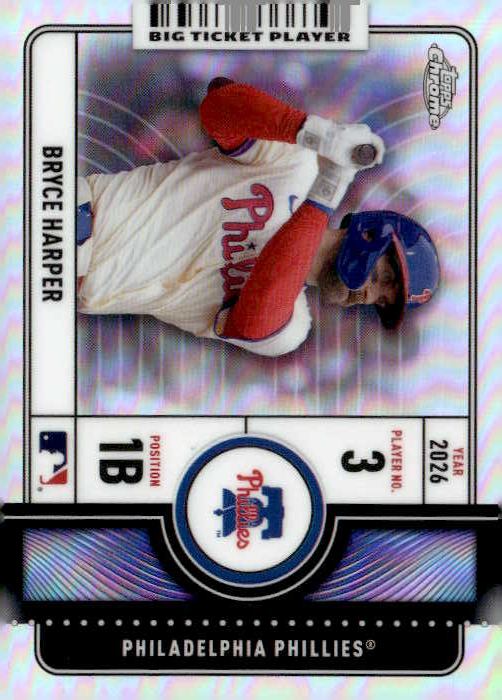 2026 Topps Chrome Bryce Harper graded slab