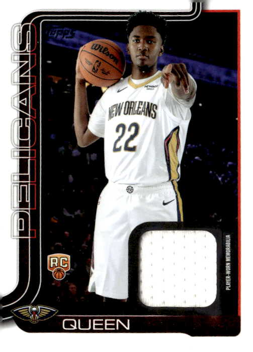 2025 Topps Holiday Derik Queen graded slab