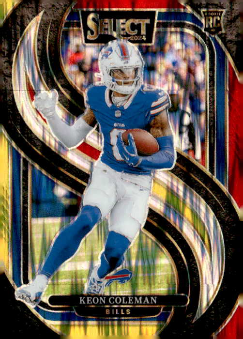 2024 Select Keon Coleman graded slab