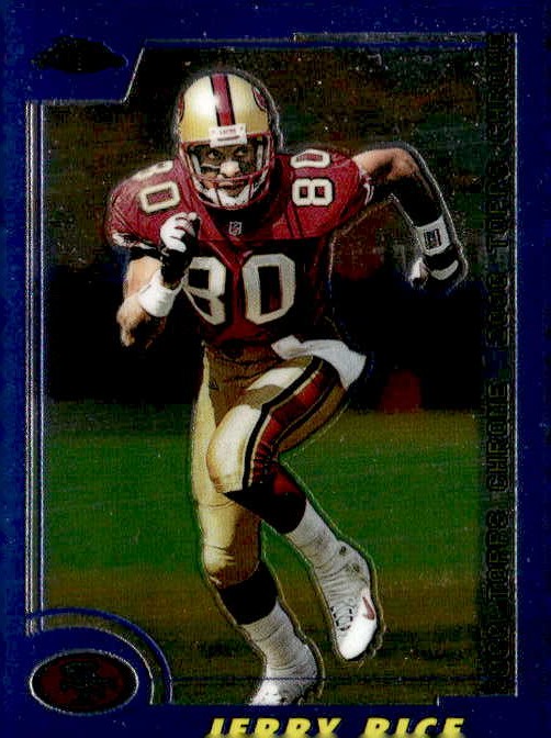 2000 TOPPS CHROME JERRY RICE graded slab