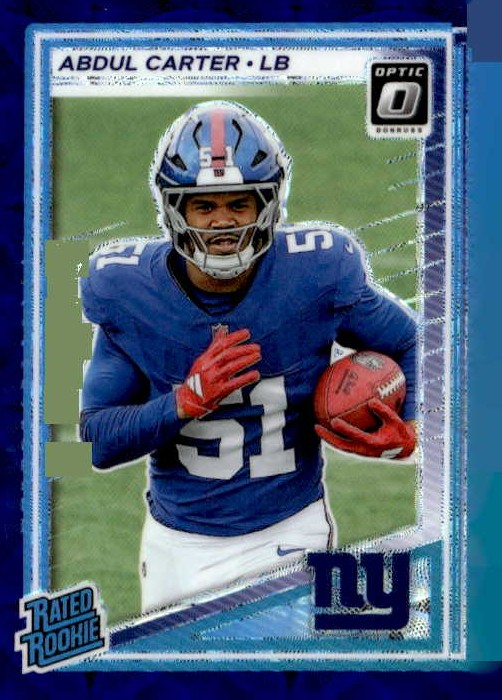 2025 Optic Abdul Carter graded slab