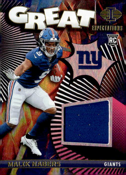 2024 Illusions Malik Nabers graded slab