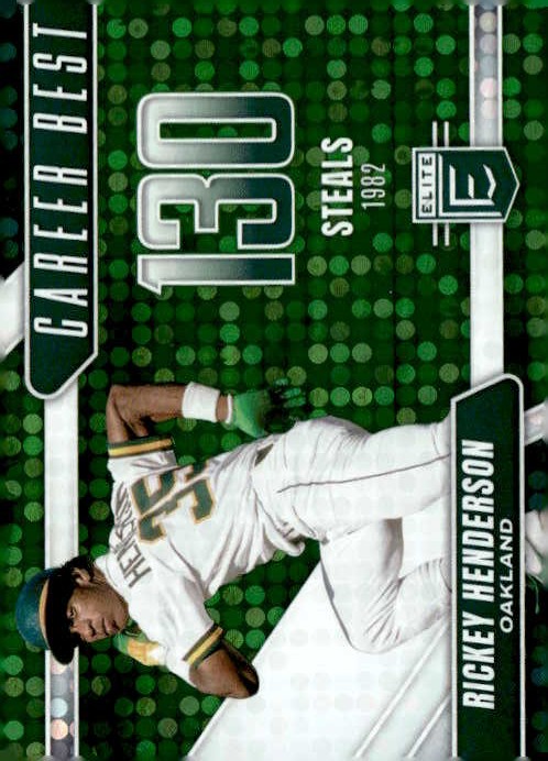 2026 DONRUSS ELITE RICKEY HENDERSON graded slab