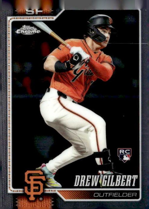 2026 Topps Chrome Drew Gilbert graded slab