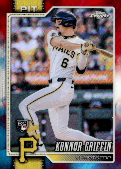 2026 Topps Chrome Konnor Griffin graded slab