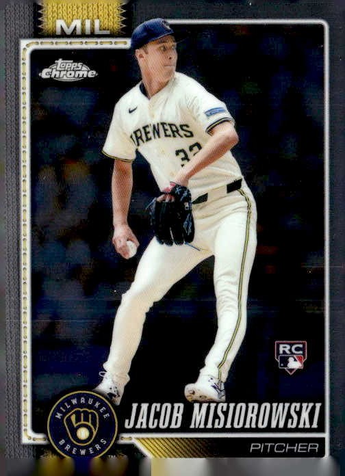 2026 TOPPS CHROME JACOB MISIOROWSKI graded slab