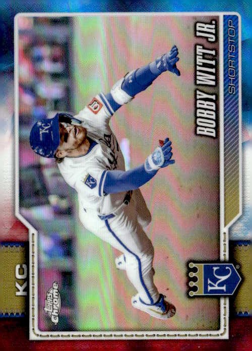 2026 TOPPS CHROME BOBBY WITT JR. graded slab