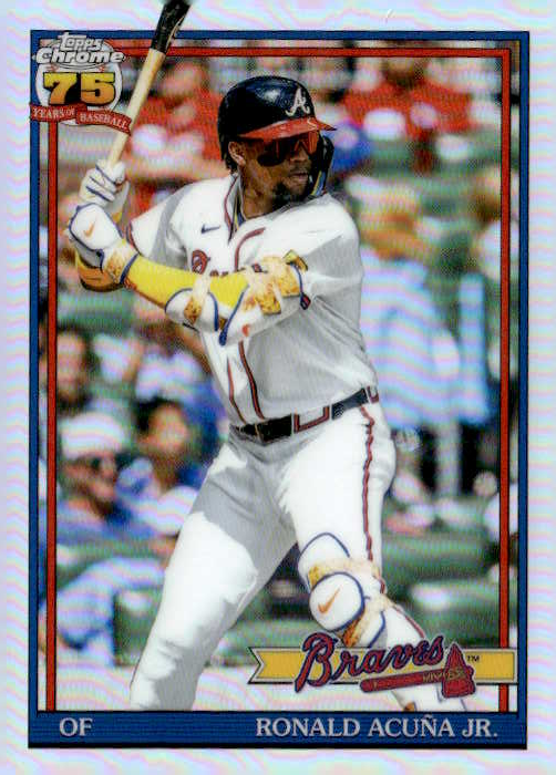 2026 Topps Chrome Ronald Acuña Jr. graded slab