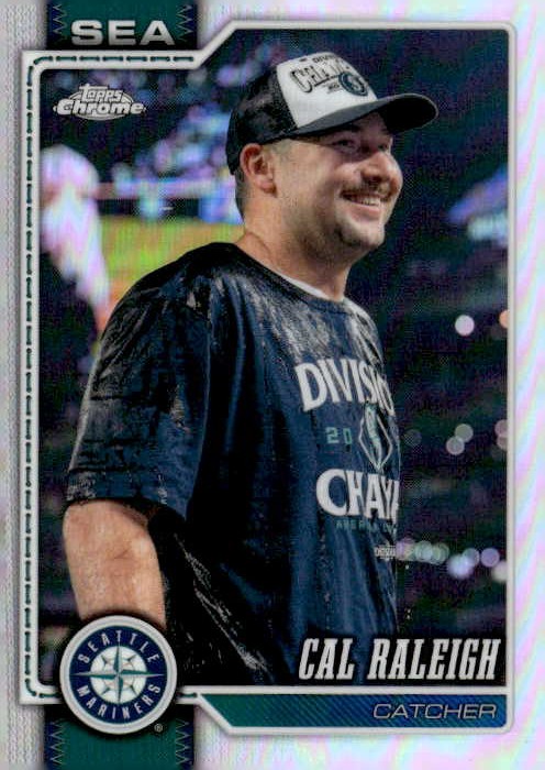 2026 Topps Chrome Cal Raleigh graded slab