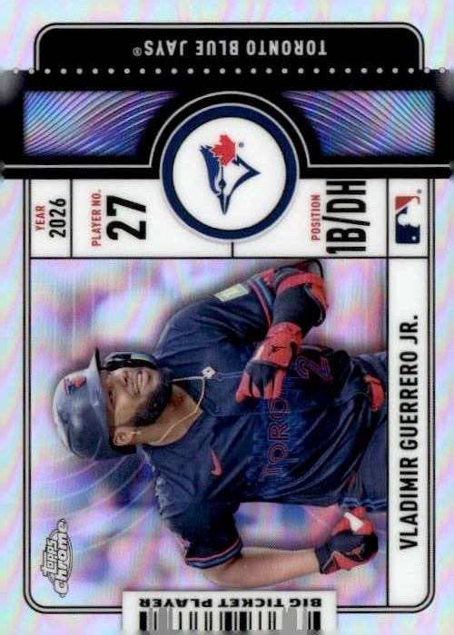 2026 Topps Chrome Vladimir Guerrero Jr. graded slab