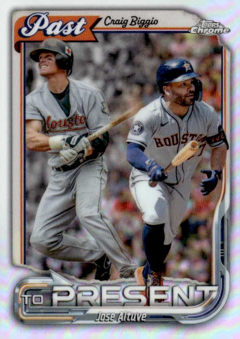2026 Topps Chrome Craig Biggio / Jose Altuve graded slab