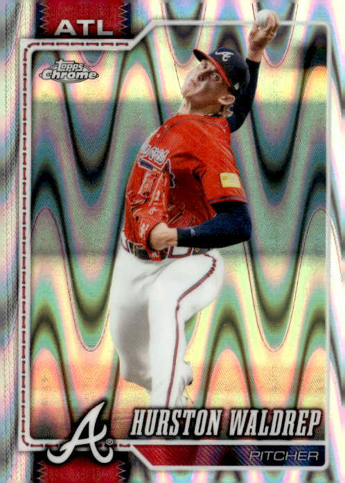 2026 Topps Chrome Hurston Waldrep graded slab