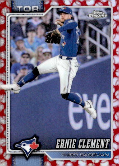2026 Topps Chrome Ernie Clement graded slab