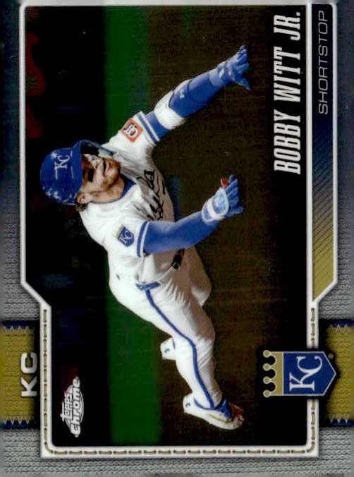 2026 Topps Chrome Bobby Witt Jr. graded slab