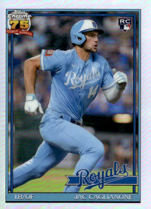 2026 TOPPS CHROME JAC CAGLIANONE graded slab