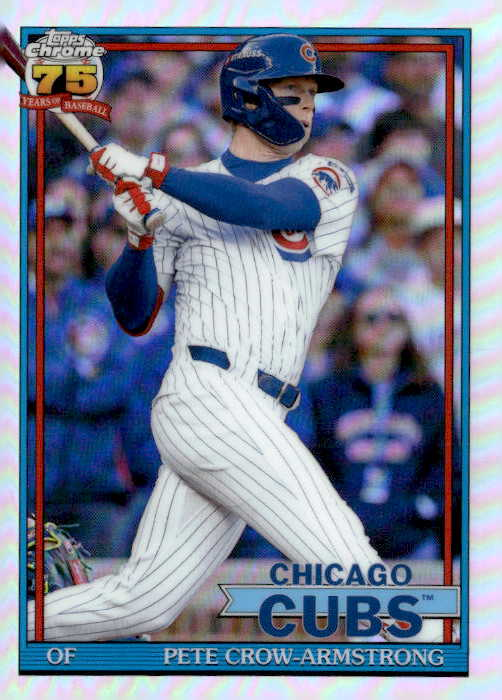 2026 Topps Chrome Pete Crow-Armstrong graded slab
