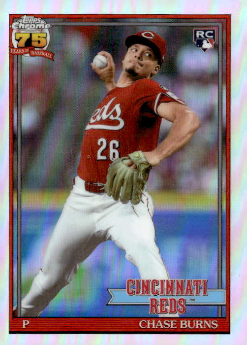 2026 Topps Chrome Chase Burns graded slab