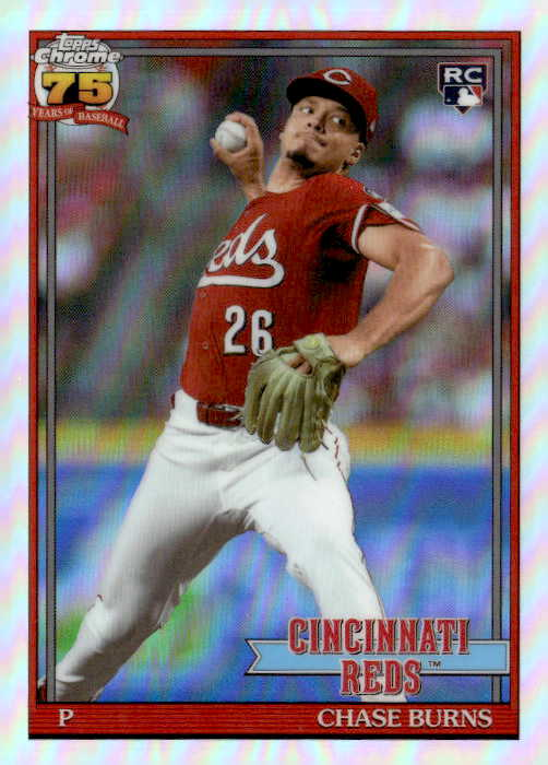 2026 Topps Chrome Chase Burns graded slab