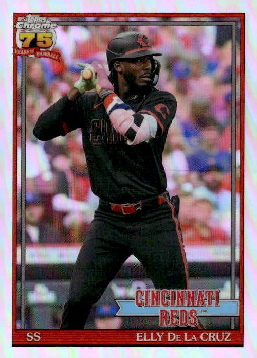 2026 Topps Chrome Elly De La Cruz graded slab