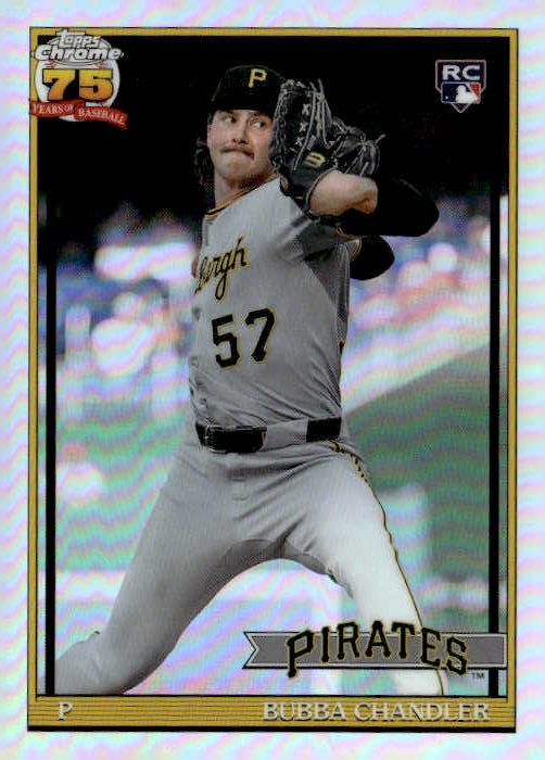 2026 Topps Chrome Bubba Chandler graded slab