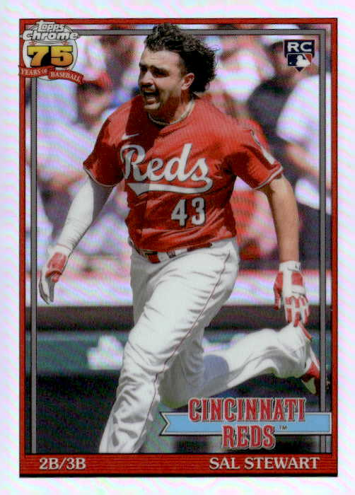 2026 Topps Chrome Sal Stewart graded slab