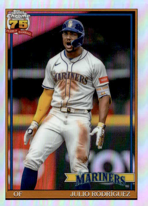 2026 Topps Chrome Julio Rodriguez graded slab
