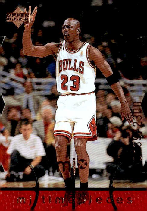 1998 Upper Deck Mjx Michael Jordan graded slab