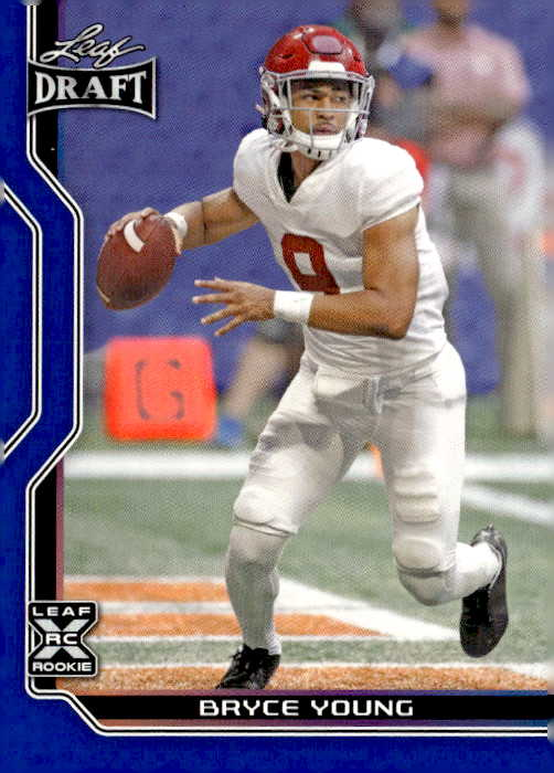 2023 Leaf Draft Bryce Young graded slab
