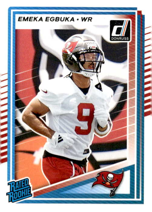 2025 Donruss Emeka Egbuka graded slab