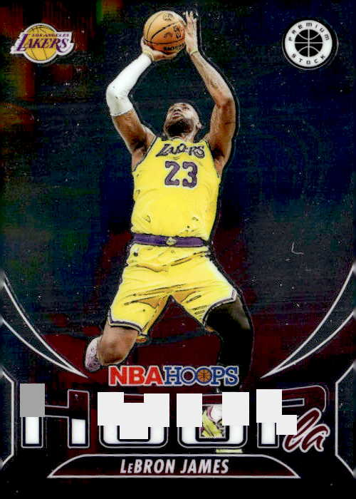 2023 Hoops Lebron James graded slab