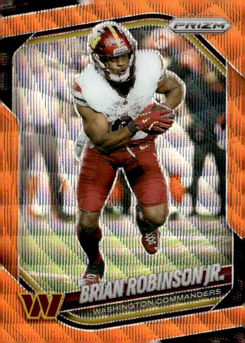 2025 Prizm Brian Robinson Jr. graded slab