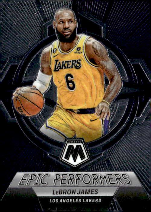 2022 Mosaic Lebron James graded slab