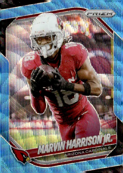 2025 Prizm Marvin Harrison Jr. graded slab