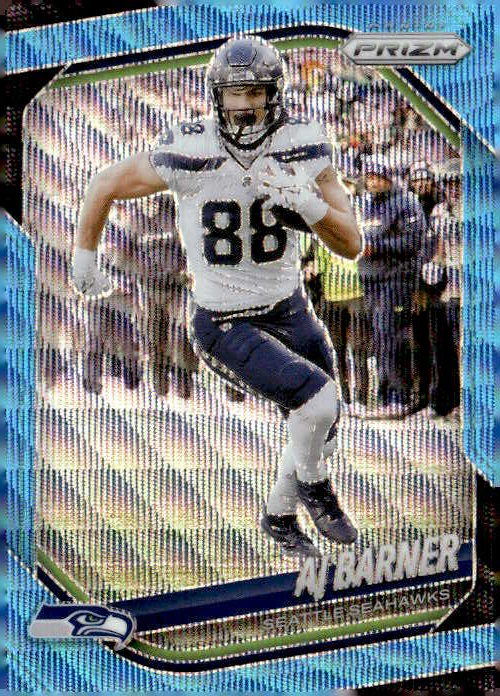 2025 Prizm Aj Barner graded slab