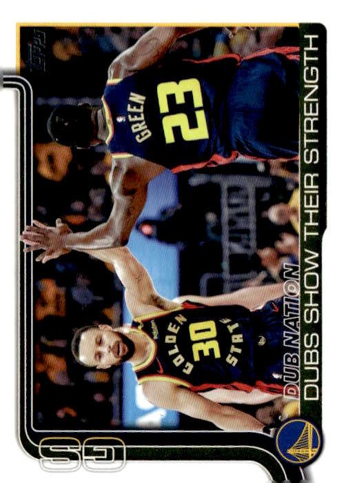 2025 Topps Curry / Green graded slab